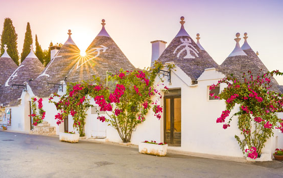 trulli houses in puglia italy